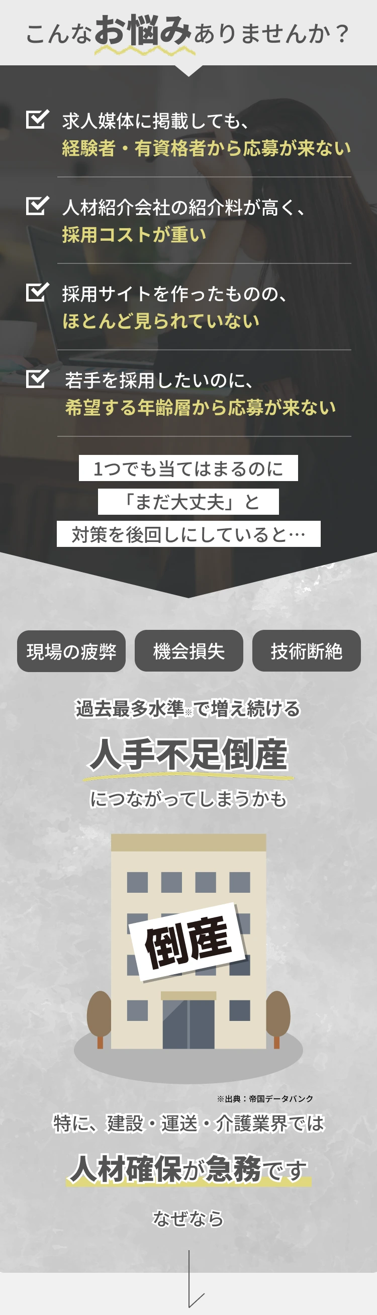 こんなお悩みはありませんか？